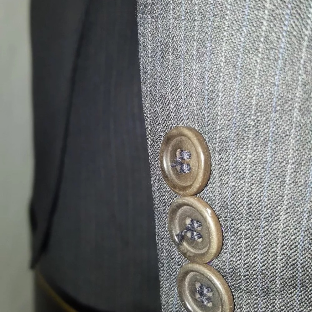 Black Pine Stripe Three Button! - image 7